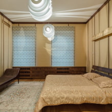 Dormitorio en estilo japonés: características de diseño, foto en el interior-1