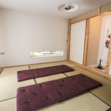 Dormitorio en estilo japonés: características de diseño, foto en el interior-7