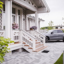 Características del diseño del porche para una casa privada-4.