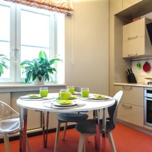 ¿Cómo equipar una cocina de 9 m2? (mejor diseño, 62 fotos) -3