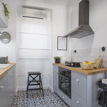 Diseño de una pequeña cocina de 5 m2 - 55 fotos reales con las mejores soluciones-8