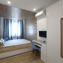 Todo sobre el diseño de un dormitorio en un estilo moderno (40 fotos) -6