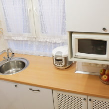 Saan ilalagay ang microwave sa kusina? -2