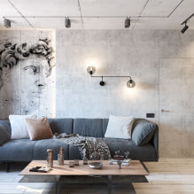 ¿Qué materiales son adecuados para la decoración de paredes estilo loft? -3