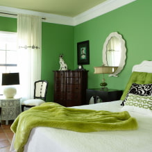 Ejemplos de decoración de interiores en verde-8.