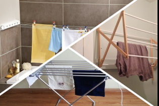 10 ejemplos de secado de ropa en un apartamento sin balcón