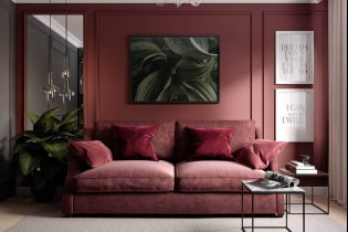 ¿Cómo usar el color Marsala en el interior?