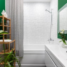 ¿Cómo decorar un baño en colores claros? -5