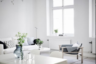 ¿Cómo decorar un interior en blanco?