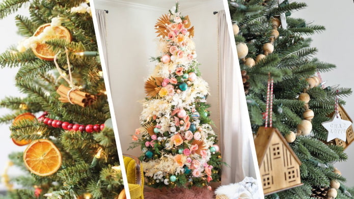 ¿Cómo decorar un árbol de Navidad para el Año Nuevo 2021?