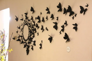 ¿Cómo decorar una pared con mariposas?