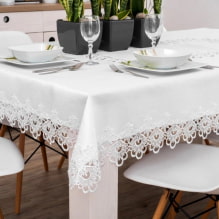 Paano pumili ng isang tablecloth sa mesa? -2