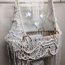 Paano ang hitsura ng macrame sa interior? -1