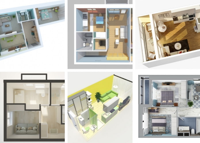 Ang pinakatanyag na layout ng apartment