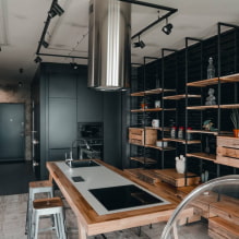 ¿Cómo decorar una cocina-sala de estar estilo loft? -1