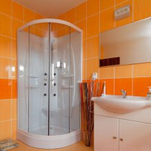 Diseño de baño naranja-1