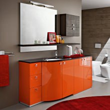 Diseño de baño naranja-8