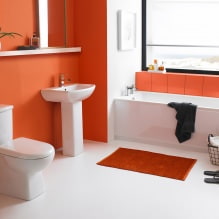 Diseño de baño naranja-14