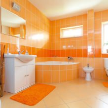 Diseño de baño naranja-9