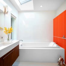 Diseño de baño naranja-17