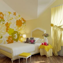 Habitación infantil en tonos amarillos-1