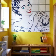 Estilo pop art en el interior: características de diseño, elección de acabados, muebles, pinturas-1