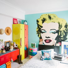 Estilo pop art en el interior: características de diseño, elección de acabados, muebles, pinturas-6