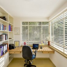 Lugar de trabajo junto a la ventana: ideas fotográficas y organización-3