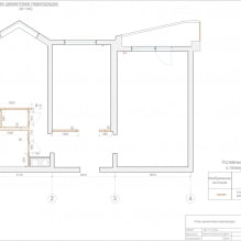 Diseño de un apartamento de dos habitaciones de 55 m2. m-4