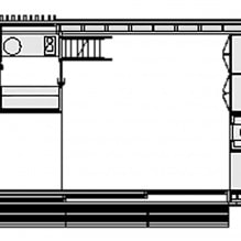 Diseño moderno de una pequeña casa privada en el bosque-8