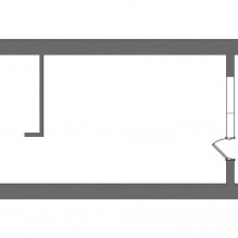 Modernong disenyo ng isang studio apartment na 24 sq. m-1